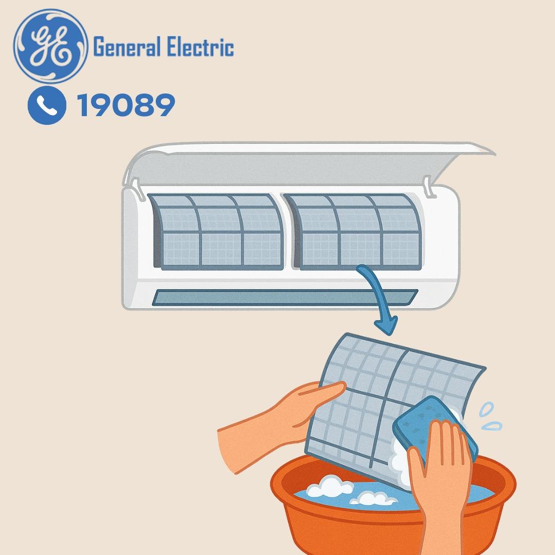 تنظيف فلاتر التكييف